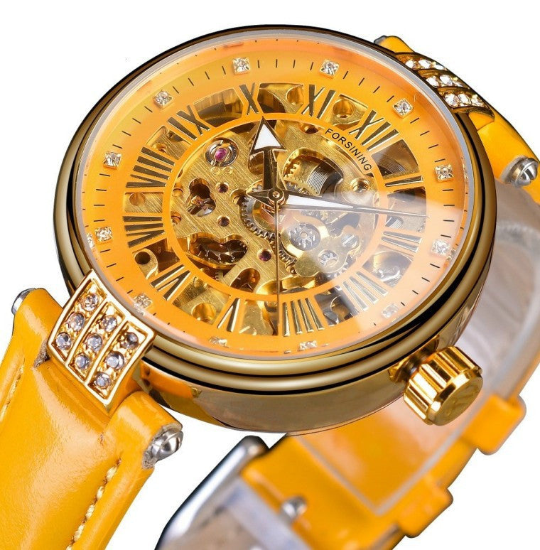 Orologio meccanico automatico da donna