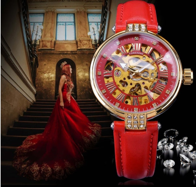 Orologio meccanico automatico da donna