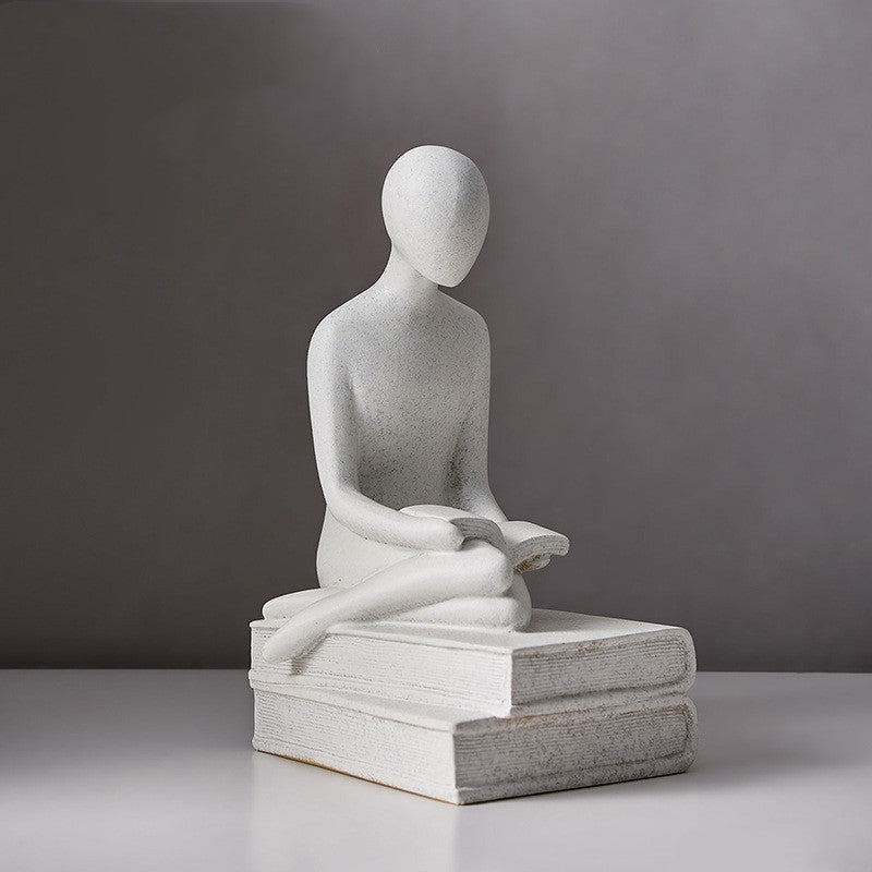 Statua astratta scultura d’arte moderna decorazione estetica per la stanza