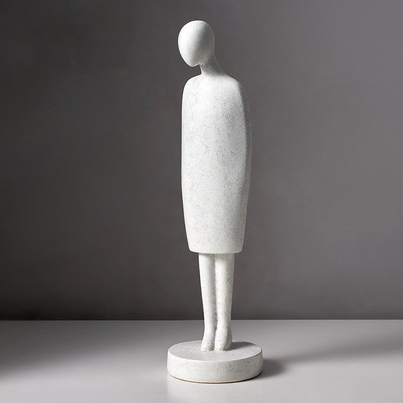 Statua astratta scultura d’arte moderna decorazione estetica per la stanza
