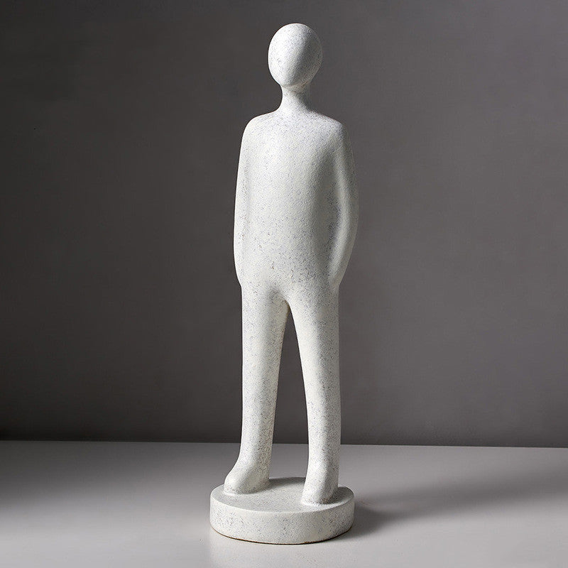 Statua astratta scultura d’arte moderna decorazione estetica per la stanza