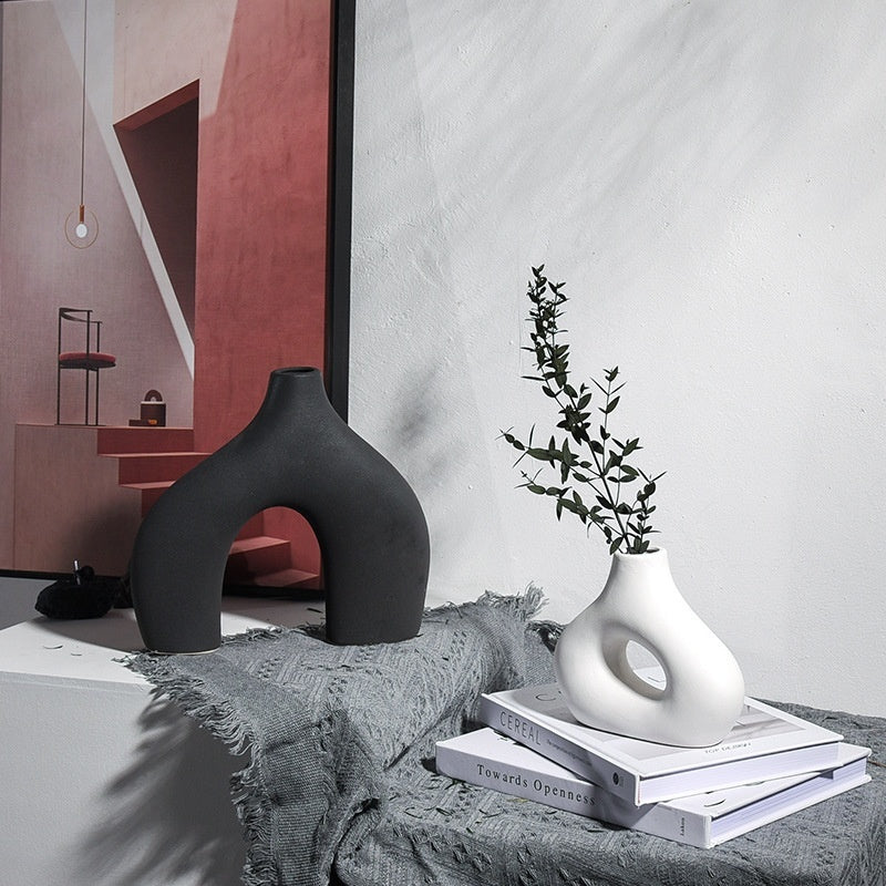 Decorazioni per il Soggiorno con Vasi in Ceramica