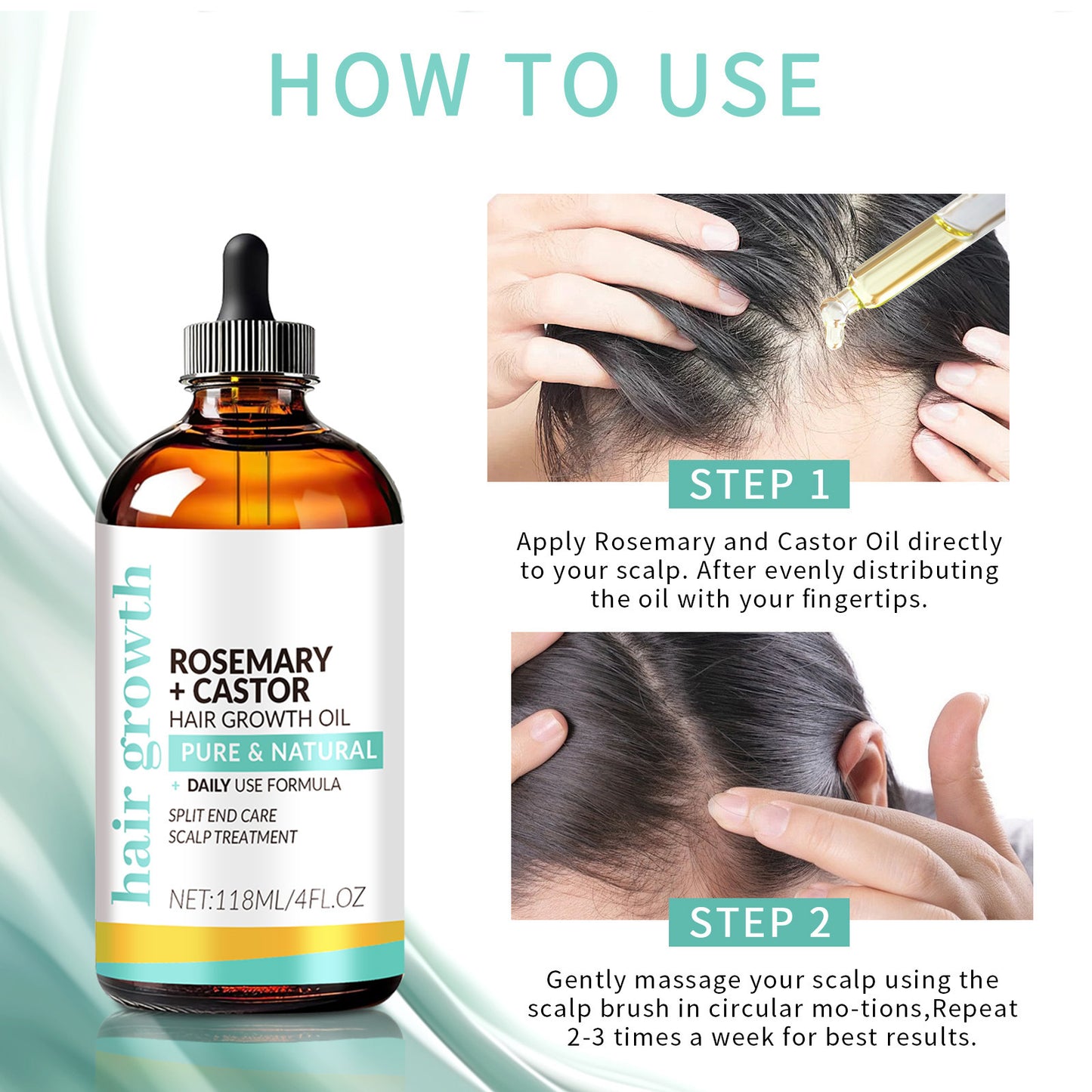 Hair Oil 118ml Dense Long Care