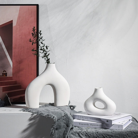 Decorazioni per il Soggiorno con Vasi in Ceramica